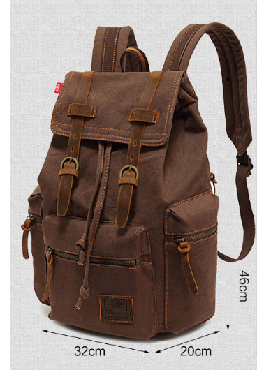 Canvas Backpack Image 2