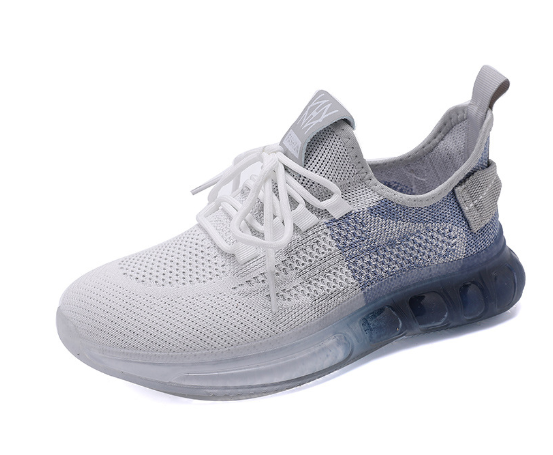 Forever Link Gradient Lace-Up Mesh Breathable Athletic Shoes Image 2