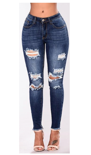 Women's Slim Fit High Waisted Skinny Jeans