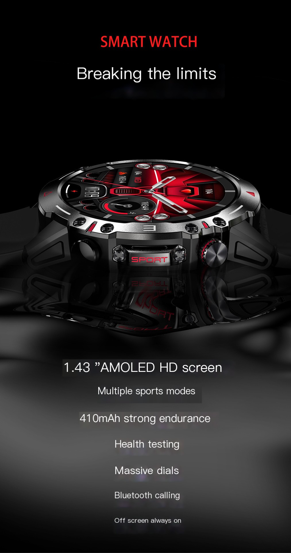 HK87 Smart Watch - Stylish Design