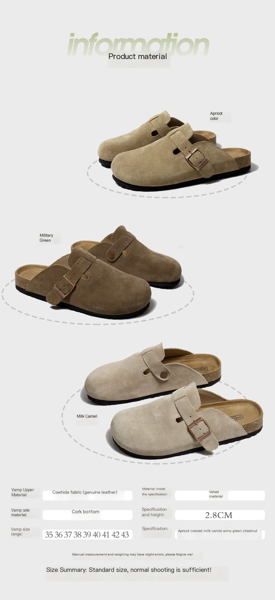 Genuine Leather Clogs 2