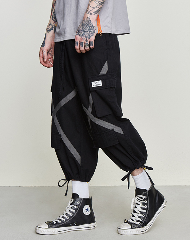 Hip-Hop Multi-Pocket Cargo Pants