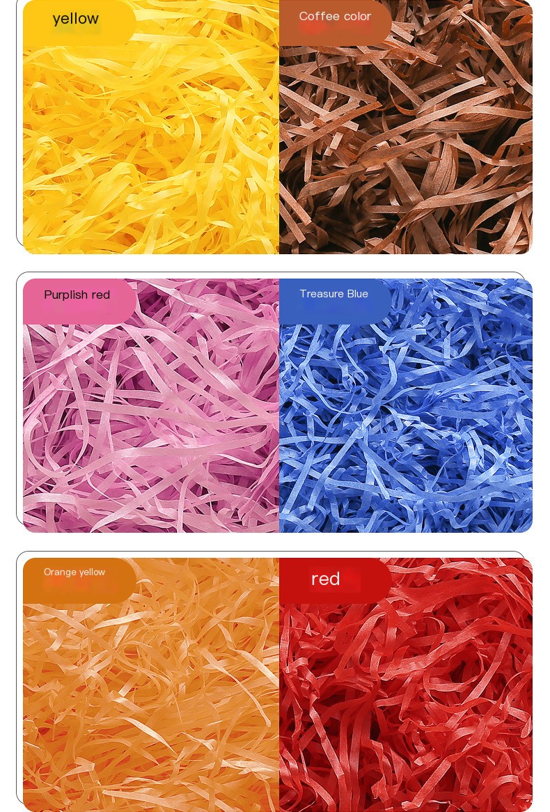 Decorative Raffia Shredded Paper