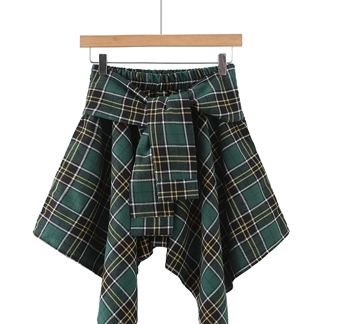 Plaid Skirt 2