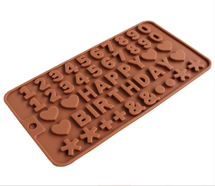 Silicone Baking Mold - Animal Letters