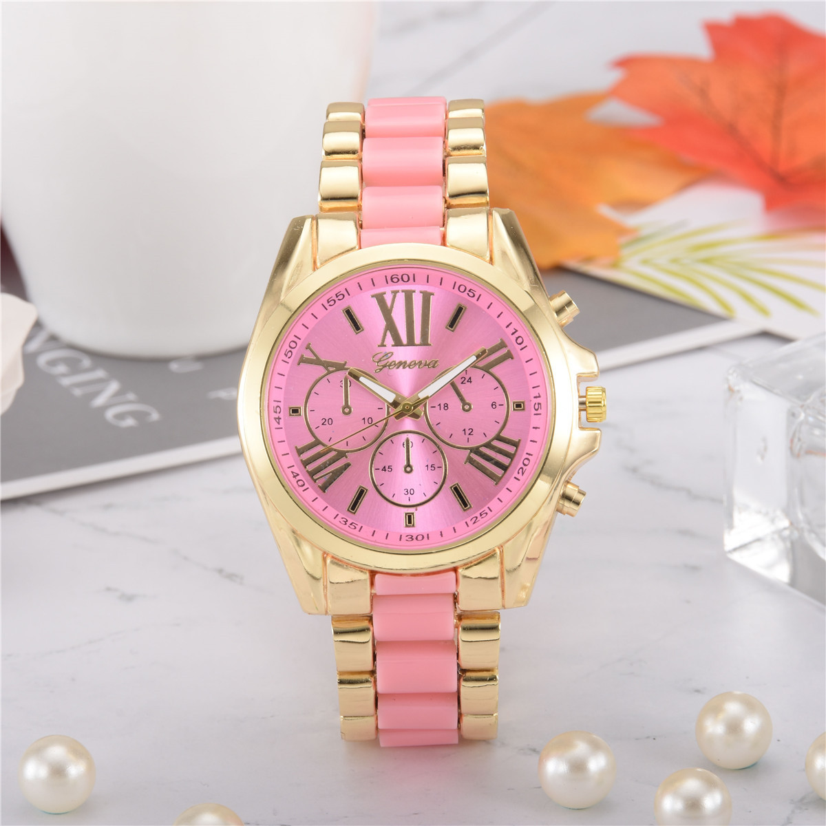 Geneva Watch Pink