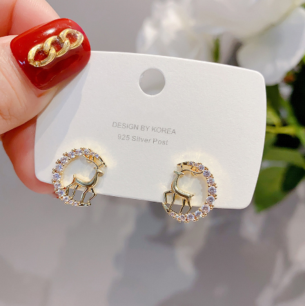 Christmas Reindeer Earrings 3