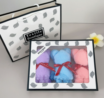 Cute Coral Fleece Towels