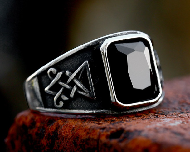 Lucifer Satan Stainless Steel Ring