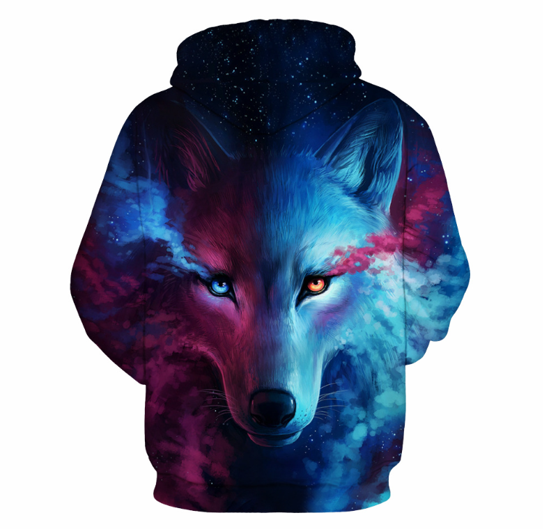 Wolf Hoodie Image 2