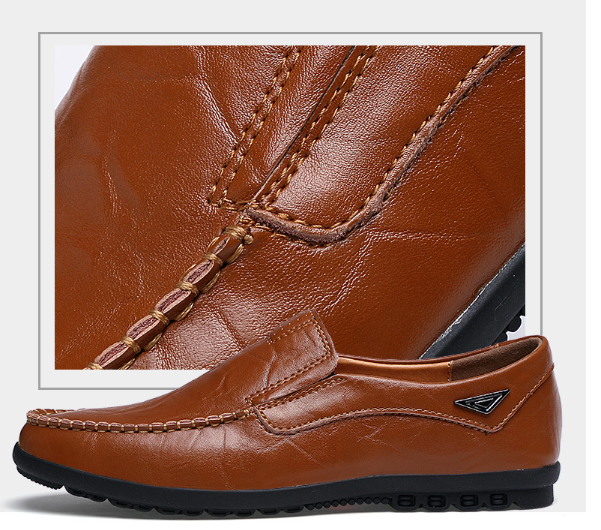 Men's Leather Moccasin - Style 4