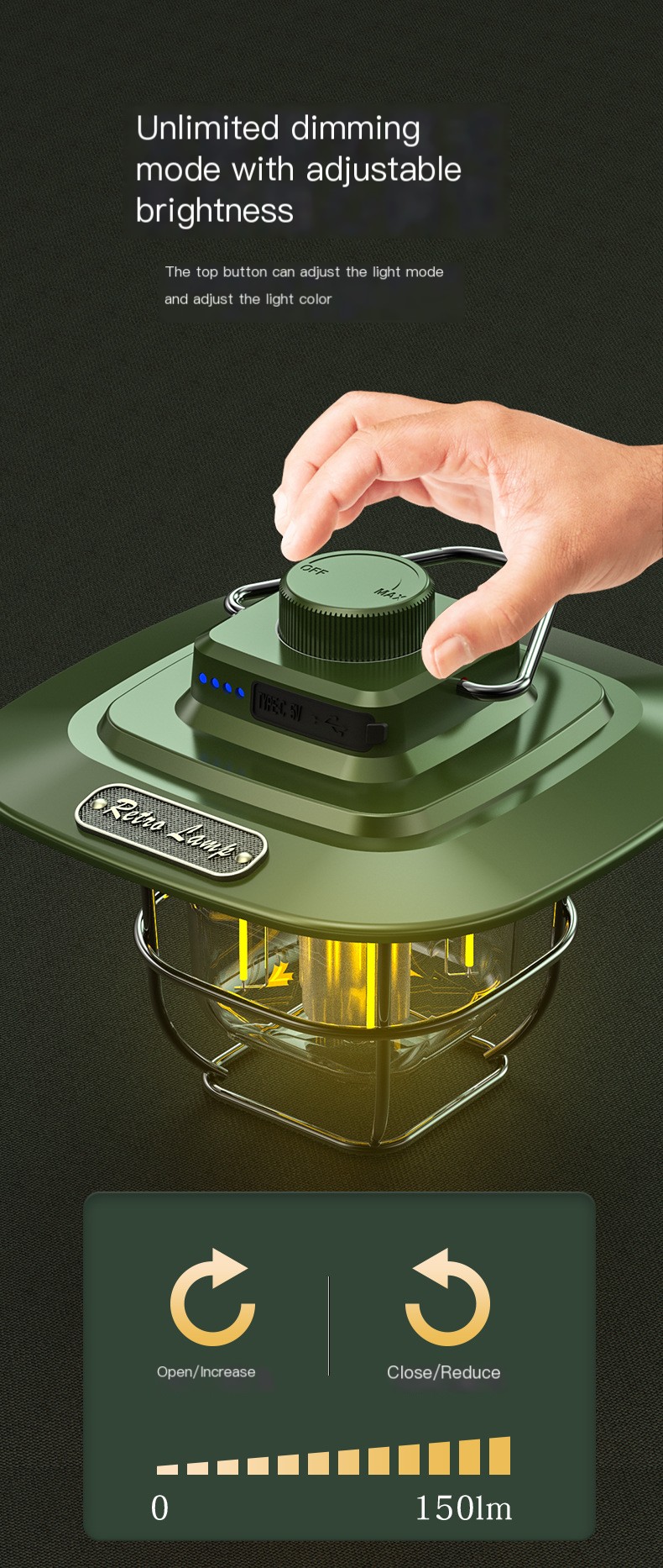 XINSITE Lantern in Use