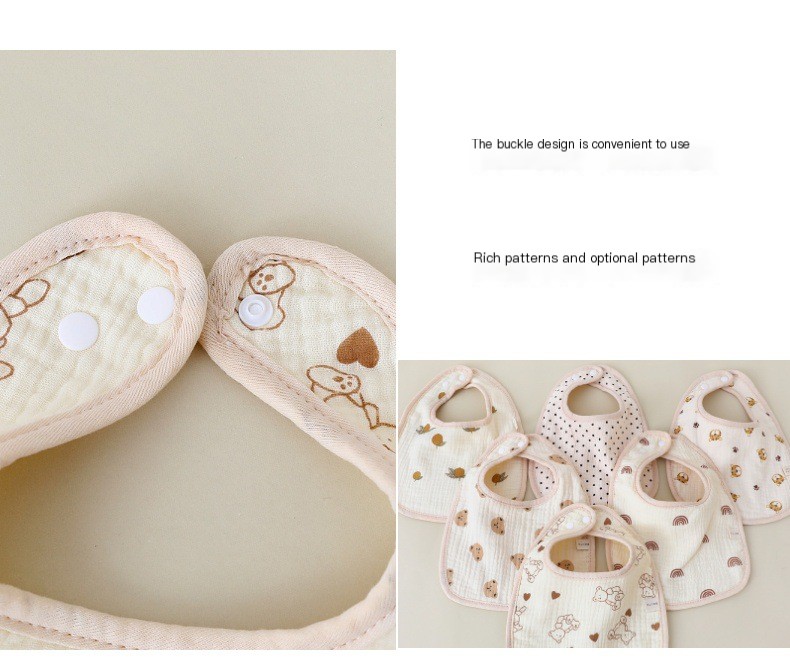 U-shaped Baby Bib Design 2