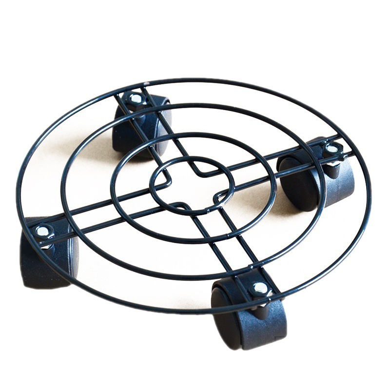 Flower Pot Tray Black