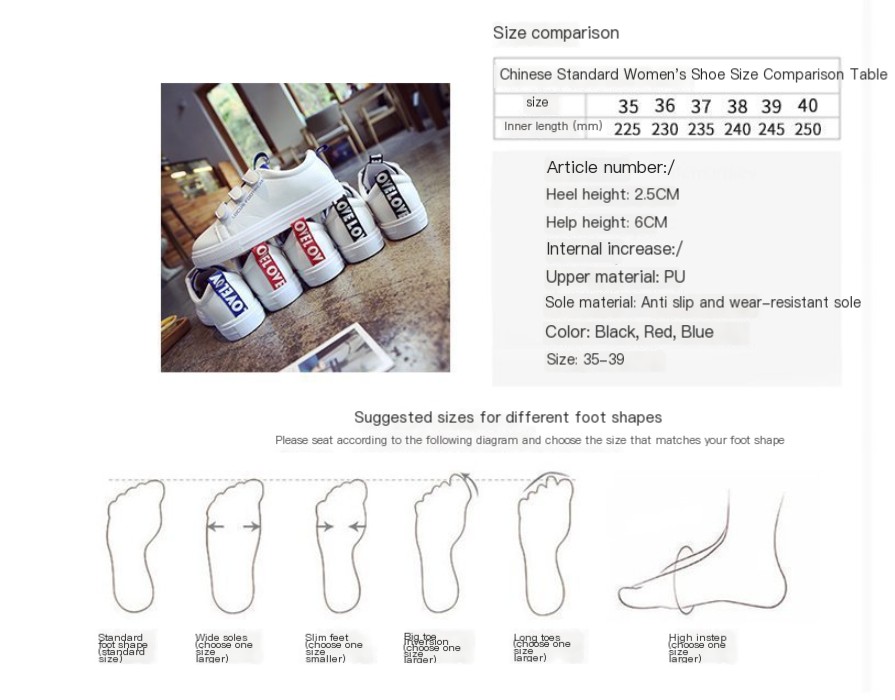 Magic Velcro Low-Cut Casual Sneakers