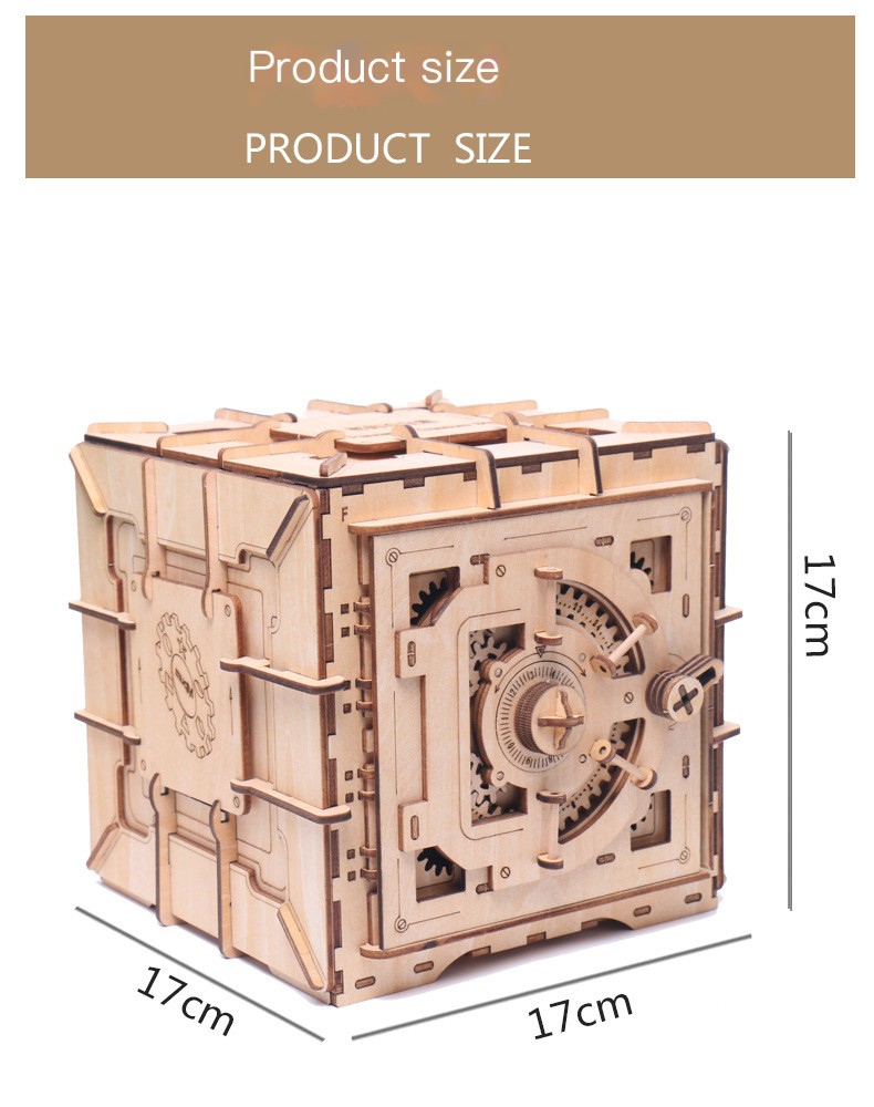 Wood Puzzles Password Box