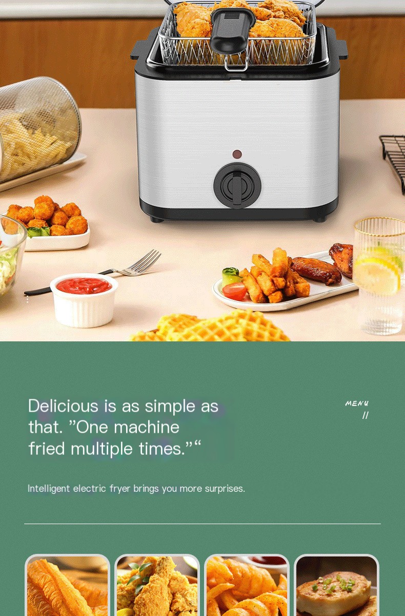 Electric Deep Fryer Image 2