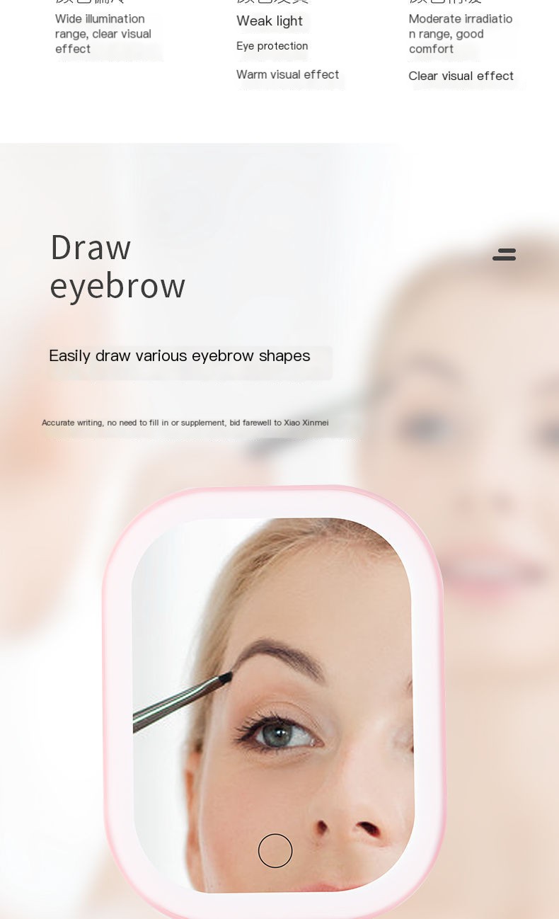 Makeup Mirror with Magnification