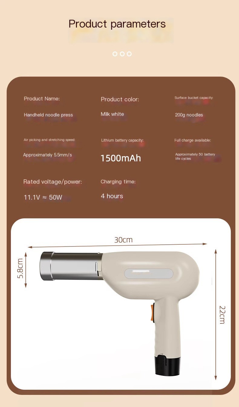 Easy to Clean Noodle Machine