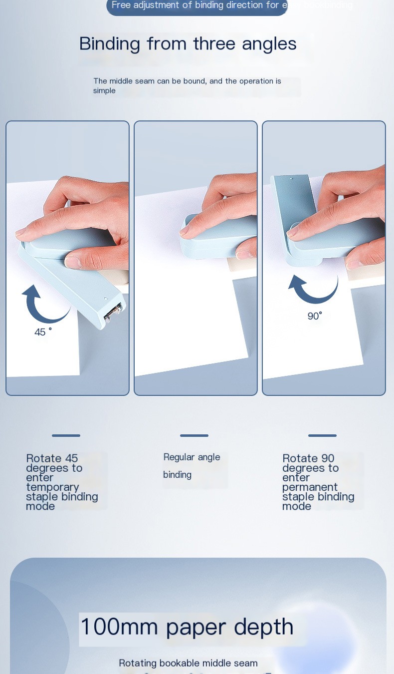 360-degree rotating stapler image 1