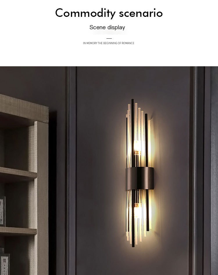 Luxury Crystal Wall Lamp Image 6