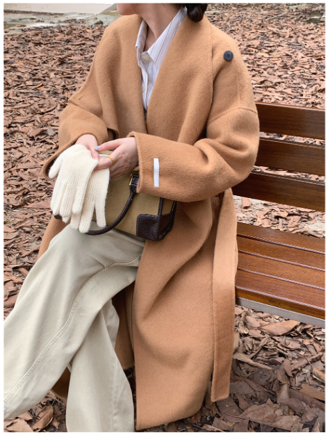 Korean Style Loose Coat Image 4