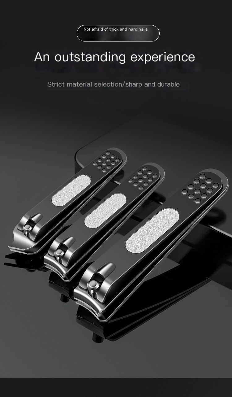 Nail Clipper Black Bevel