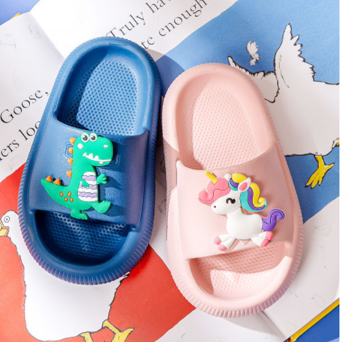 Blue Dinosaur Slipper