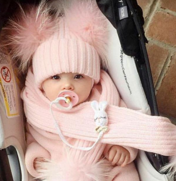 Knitted Hat Pink