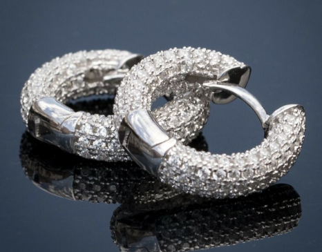 Earrings in Rose Gold