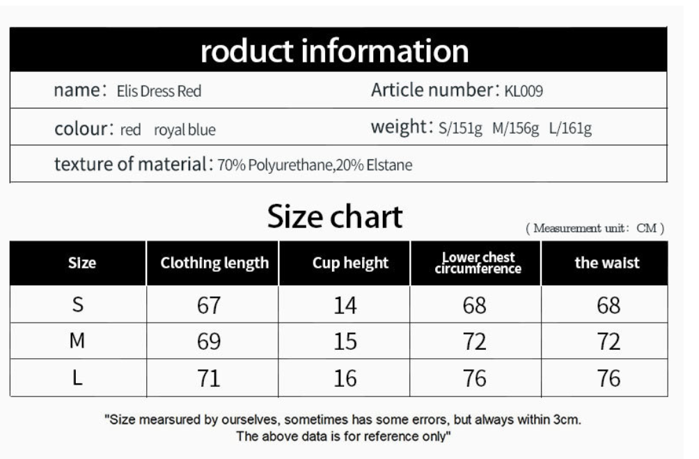 Wrap Chest Dress Red