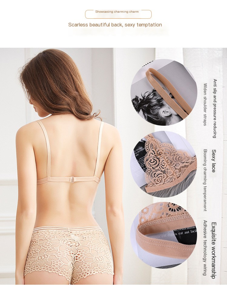 Thin Lace Bra Image 2