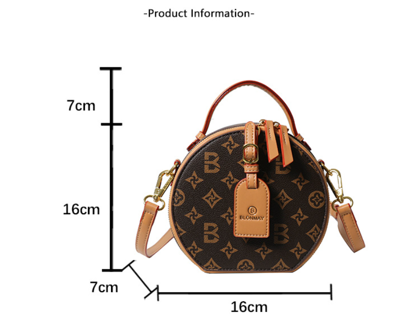Luxury Women's Shoulder Crossbody Bag - Black