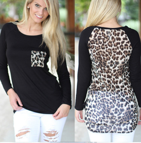 Leopard Print T-Shirt Image 3