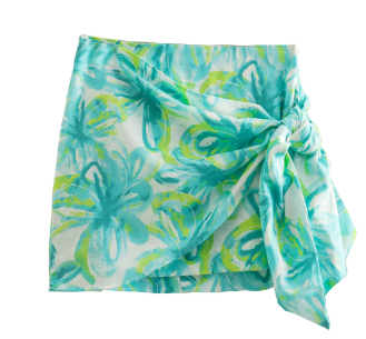 Tropical Print Skirt Image 1