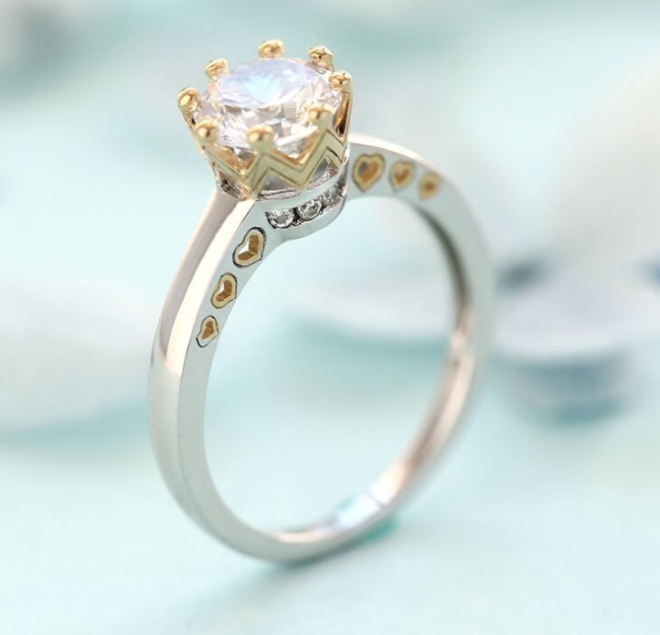 Crown Engagement Ring