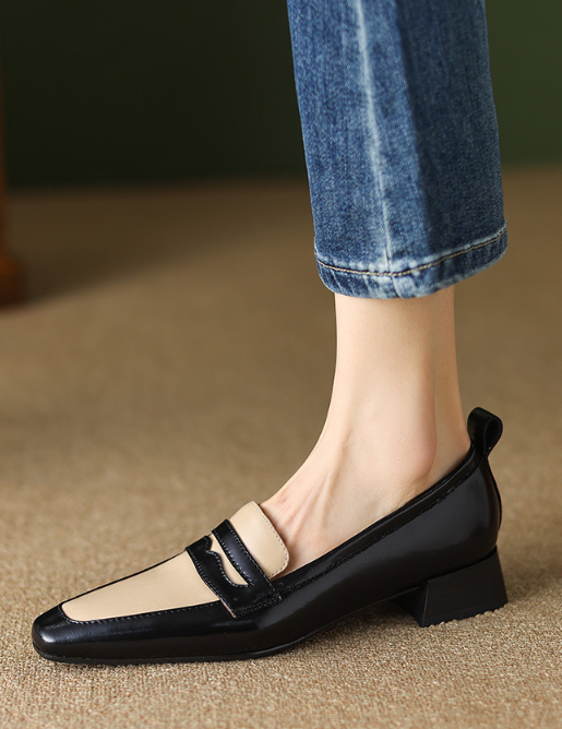 Black Slip-On Shoes