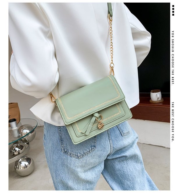Khaki Crossbody Bag