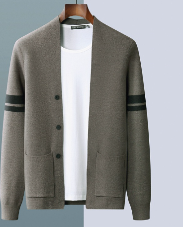 Heritage Elegance Merino Cardigan