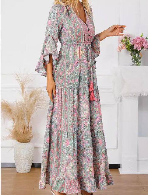 Women's Beach Vacation Dress 4