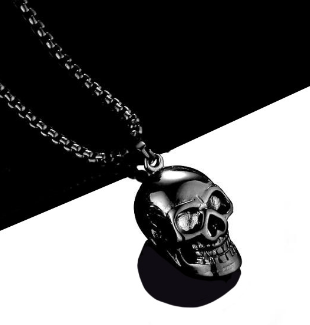 Punk Skull Pendant 3