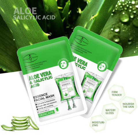 Aloe Vera Gel Application
