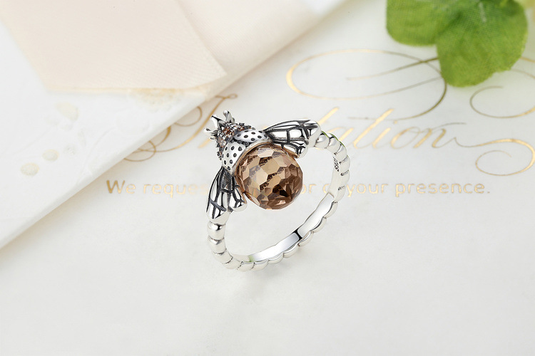 Bee Sterling Silver Ring