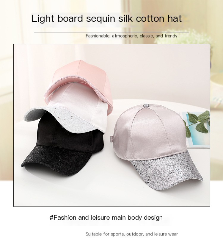 Korean-style duckbill cap