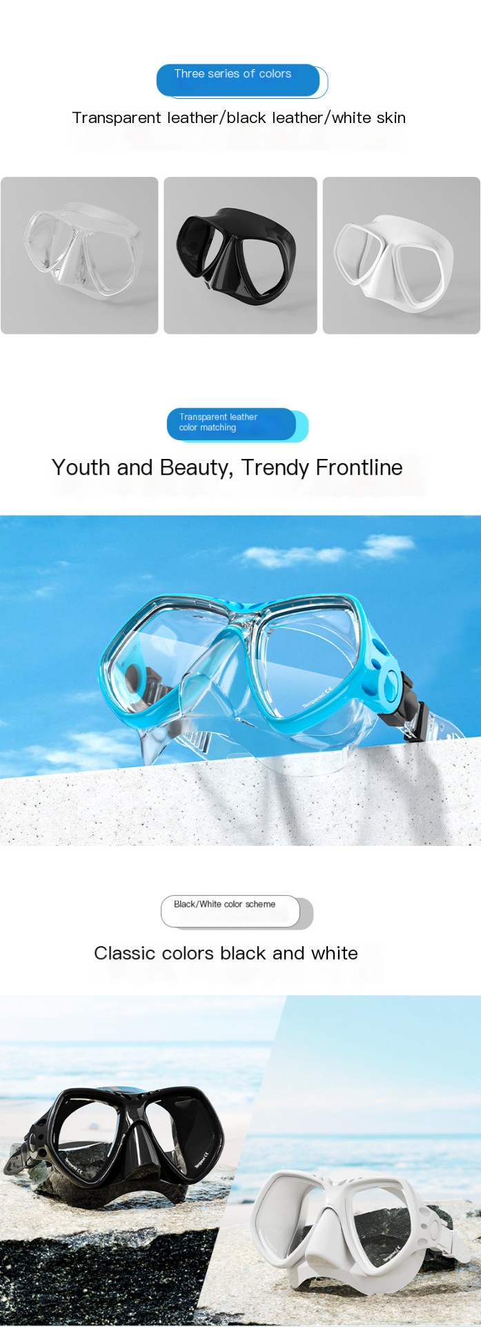 M201 Snorkeling Goggles 2