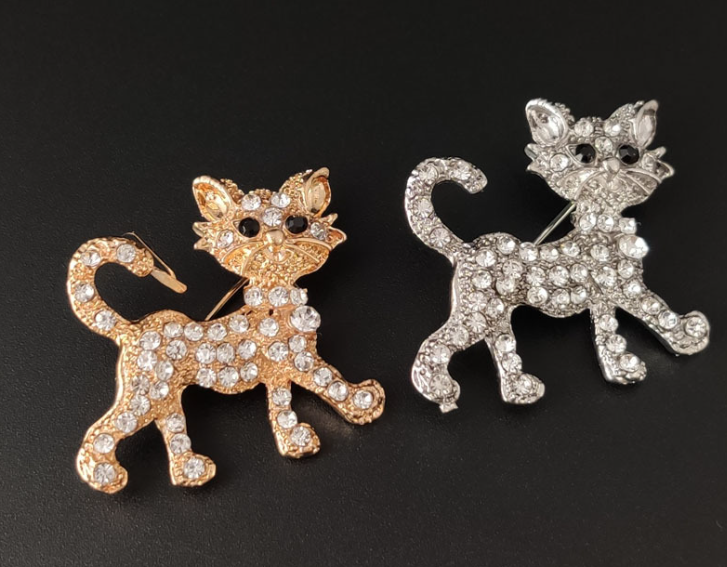 Cat Brooch Collection