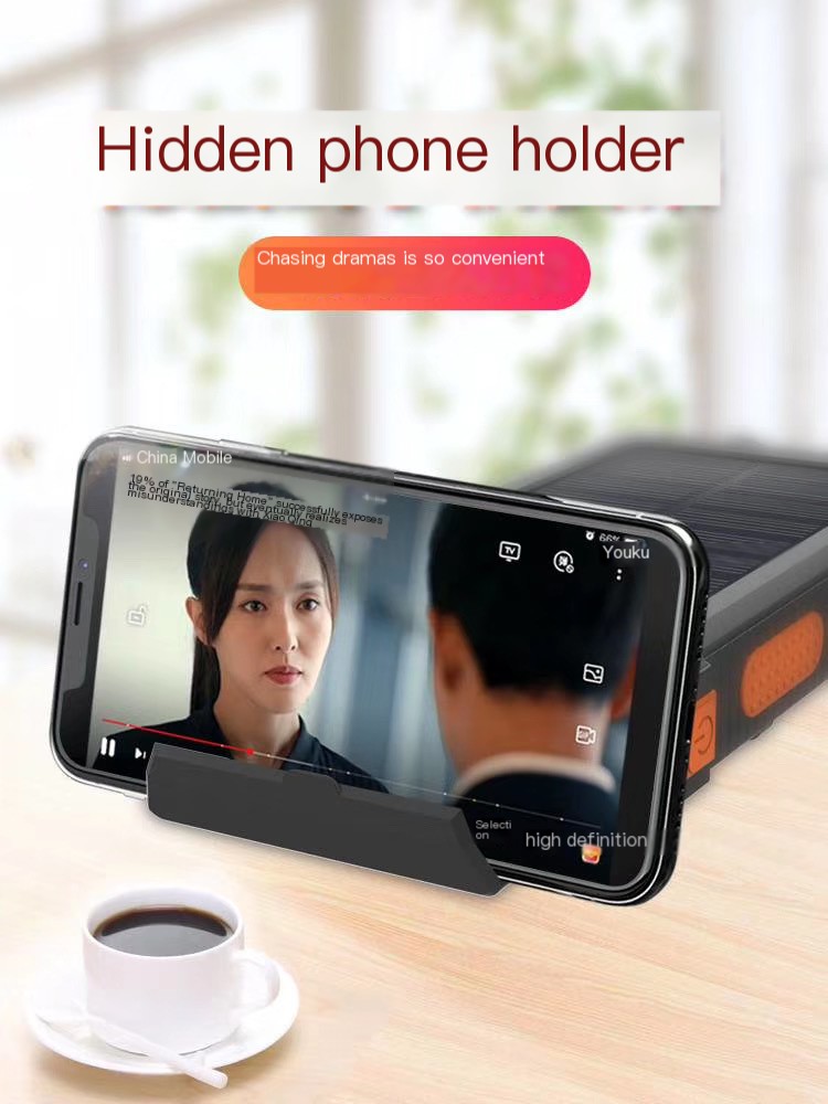 Solar Power Bank in Action