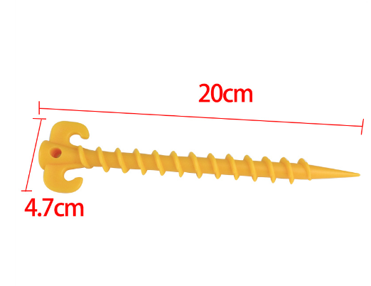 Outdoor Plastic Tent Nail Image 5