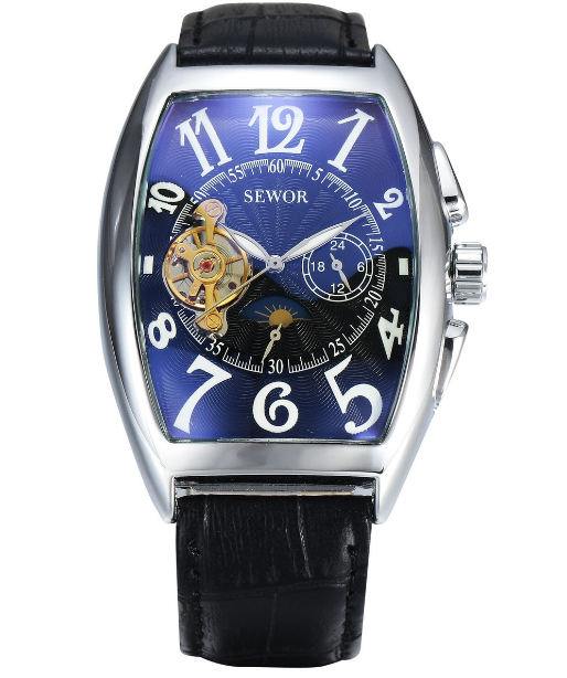 Silver Shell Watch
