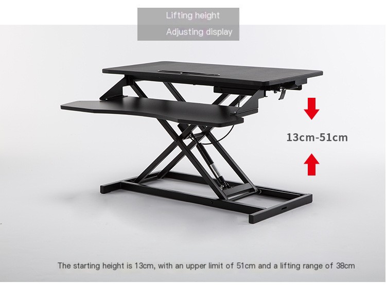 Standing Keyboard Gas Lift Desk
